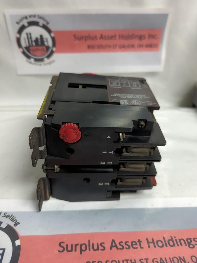 Used SYLVANIA,T13U031,CONTACTOR TYPE TM SIZE 1 27 AMP PRE-OWNED