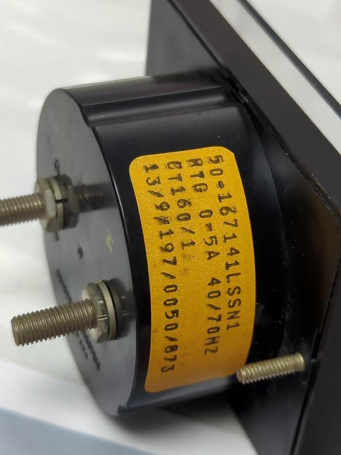 Used GE,TYPE 167,PANEL METER 0-800 A-C AMPERES PRE-OWNED