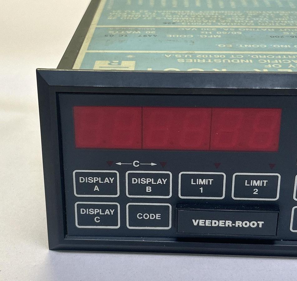 Used VEEDER ROOT,797506-200,DIGITAL COUNTER
