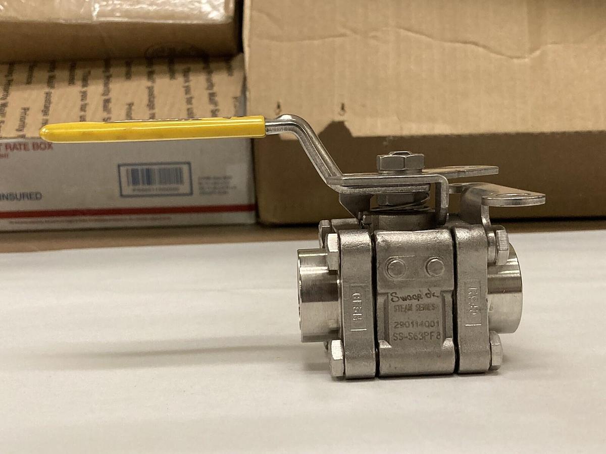 Whitey Swagelok,SS-S63PF8,1/2 INCH Steam Service Ball Valve