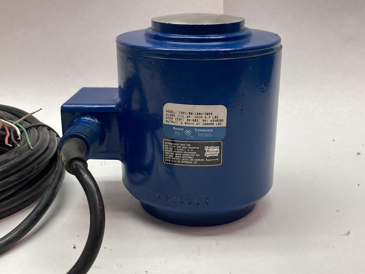 Revere Transducers,CSP1-B6-100K-30P5,Load Cell 2.0MV/V