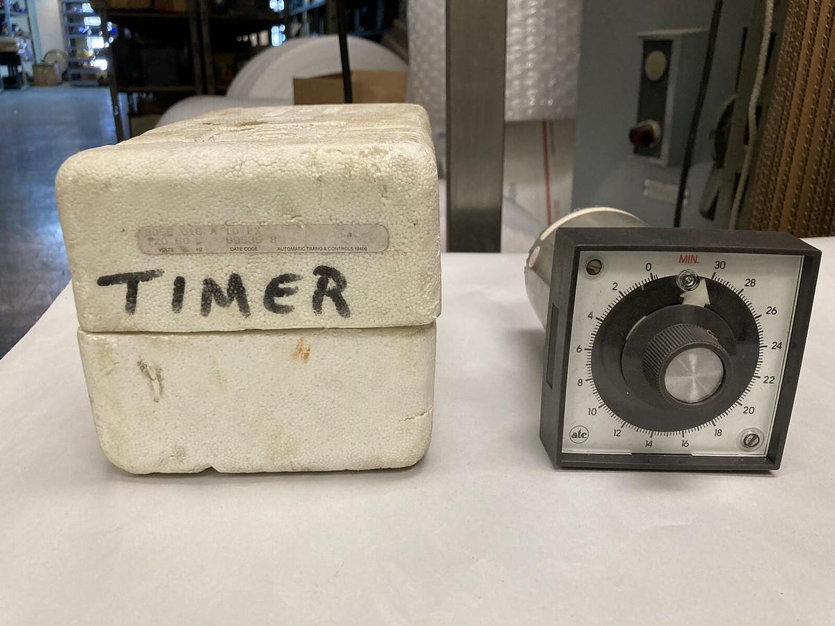 Used Marsh ATC,305E 016 A 10 PX,Electromechanical Timer 120V 60HZ