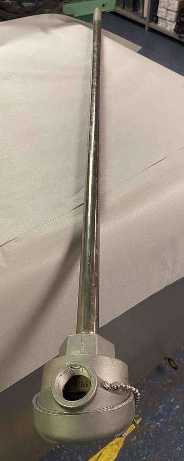 Thermocouple,NA,Probe Protective Head Probe 38.5 IN Length x 3/4 IN Dia