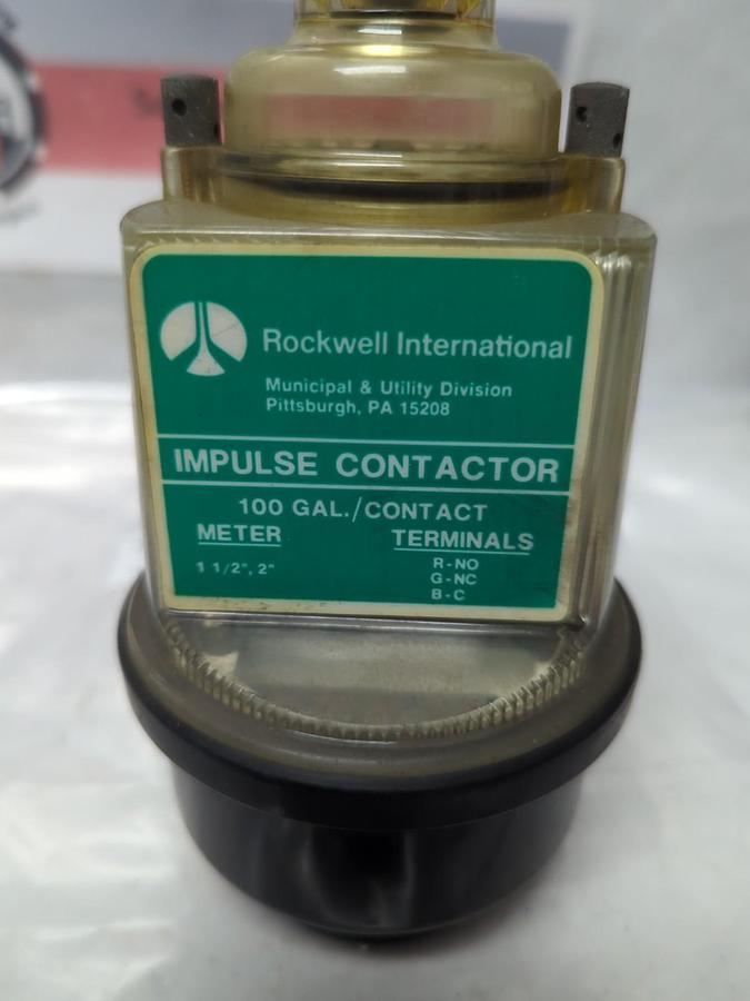 Used ROCKWELL INTERNATIONAL,100GAL,IMPULSE CONTACTOR PRE-OWNED
