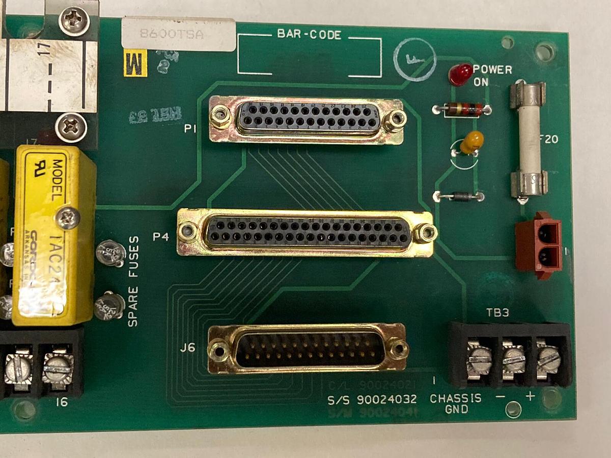 Used Allen Bradley,8600-TSA 16,Slot Backplane Board