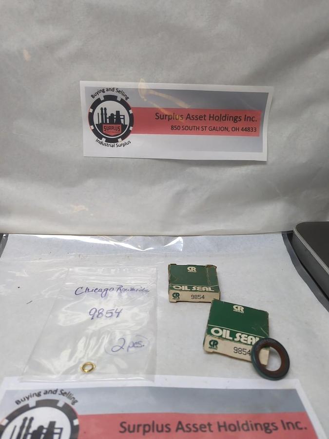 CHICAGO RAWHIDE,9854,OIL SEAL LOT OF 2 NOS