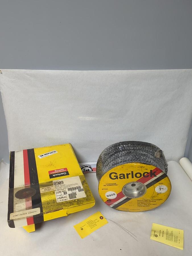 GARLOK,41300-3064,STYLE 8909 SYNTHEPAK COMPRESSION PACKING 1" 10LB CONT. LNG NOS