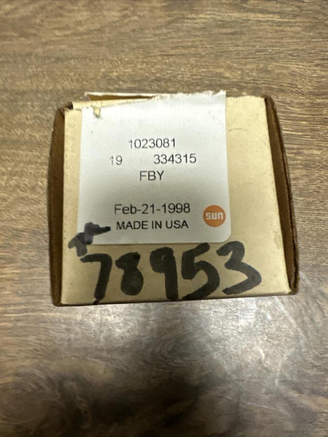 Sun Hydraulics,FBY 9BM8,Solenoid Valve