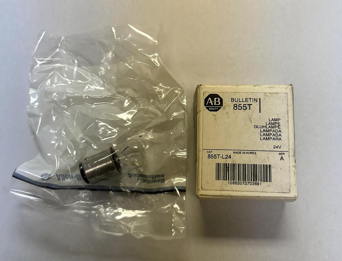 Used ALLEN BRADLEY,855T-L24,SER A LAMP NEW