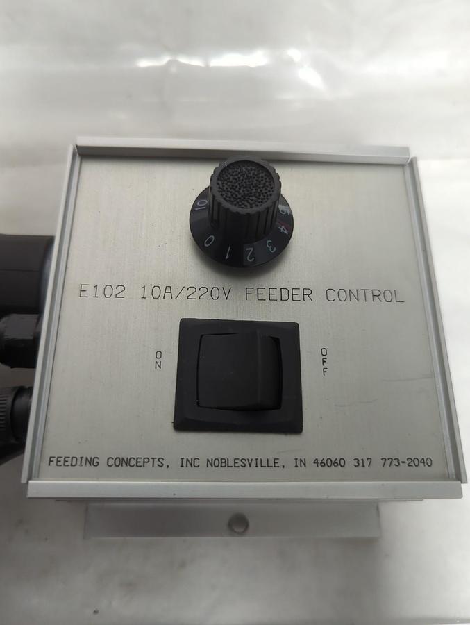 Used FEEDING CONCEPTS,E102,FEEDER CONTROL 10A/220V PRE-OWNED