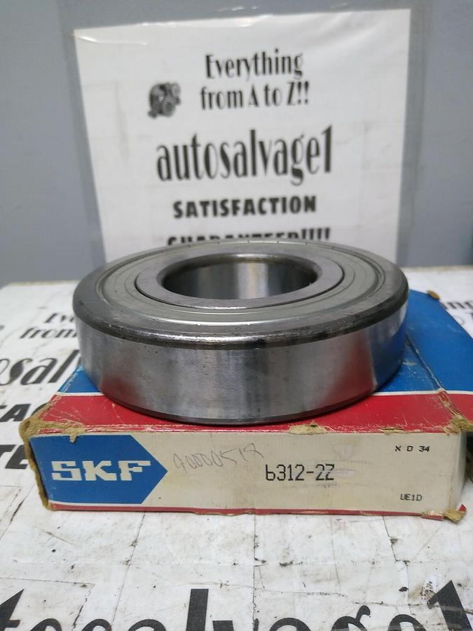 SKF,6312-2Z,DEEP GROOVE BALL BEARING NOS