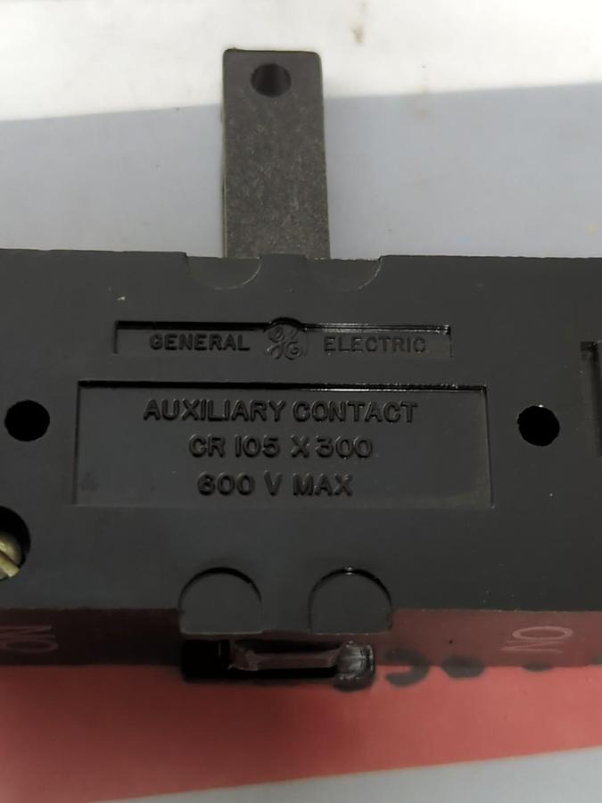 GENERAL ELECTRIC,CR105X300N,AUXILIARY CONTACT KIT FOR SIZE 3-4 NOS