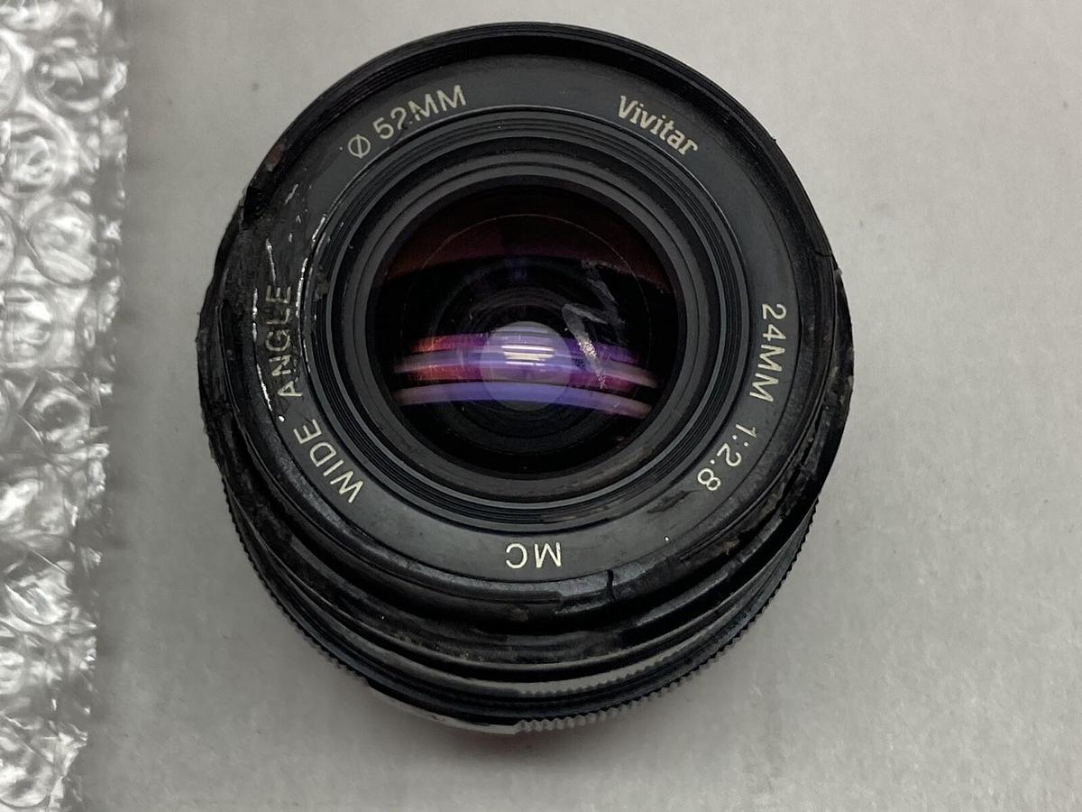 Used Vivitar,94030005,24MM 1:2.8 Wide Angle Lense