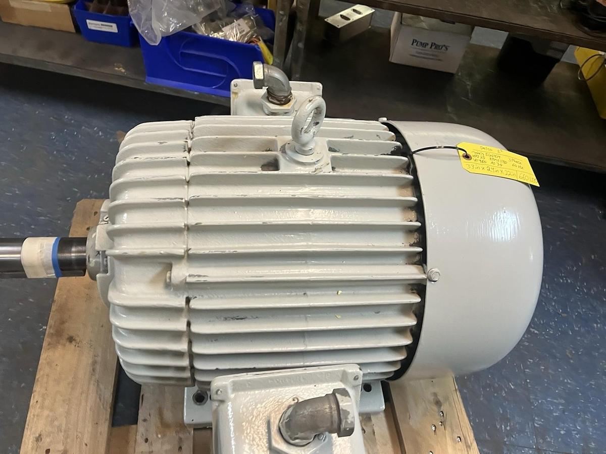 Used DELCO,EG6404,AC MOTOR 25HP 460V 3PH 1180RPM 364U