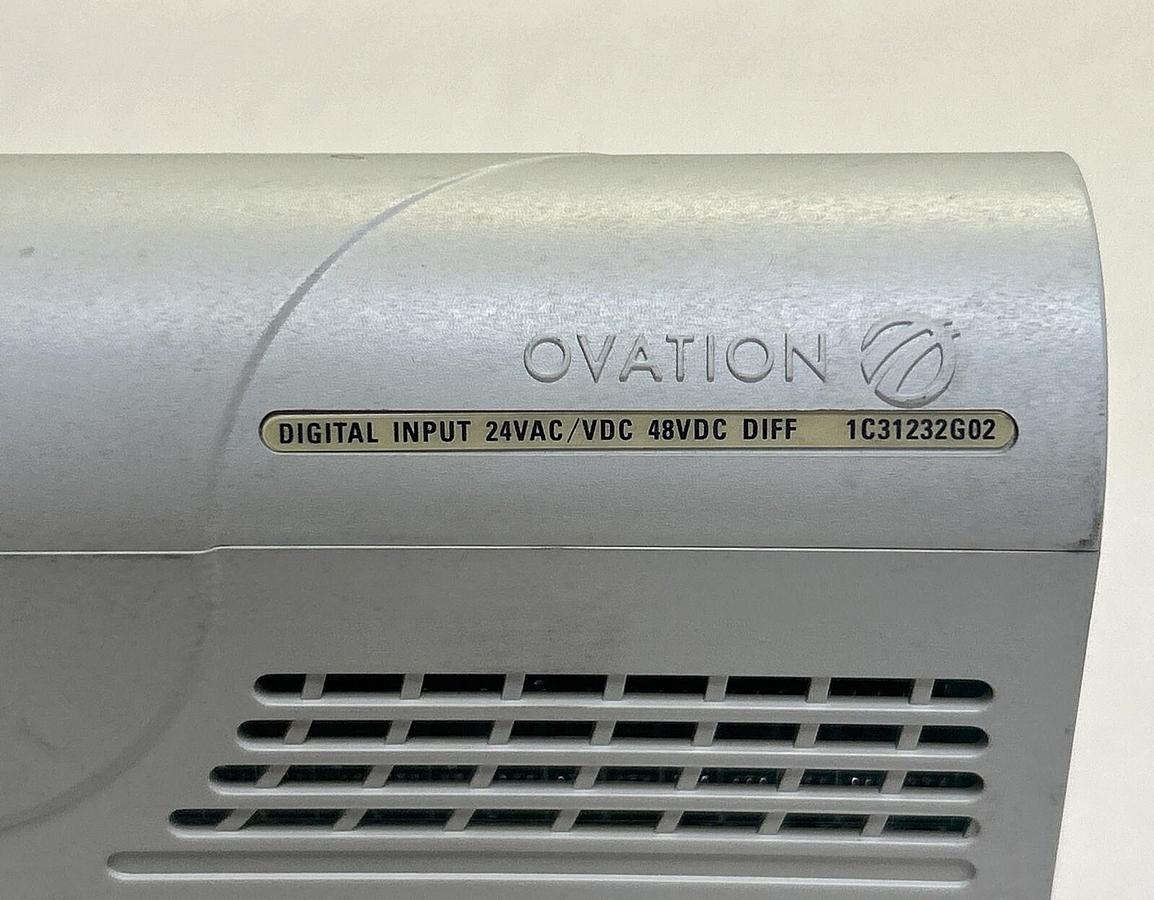 Used OVATION,1C31232G02,DIGITAL INPUT DIFFERENTIAL MODULE