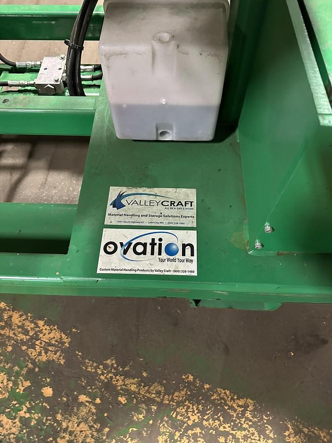 Used VALLEY CRAFT,EPT-2547-30,ELECTRIC DRIVE HYDRAULIC LIFT TILT DRUM TRUCK CADDY