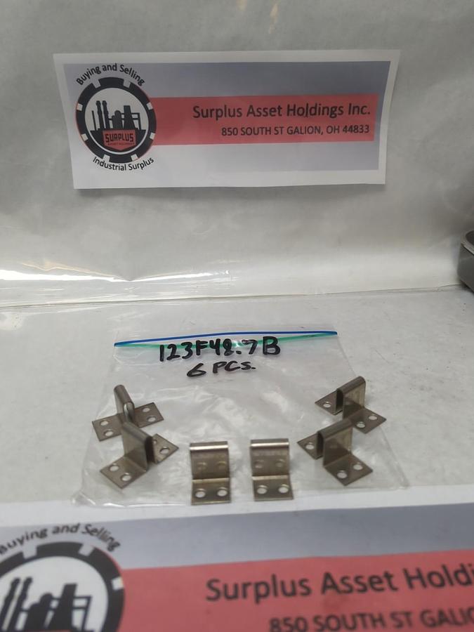 Used GENERAL ELECTRIC,123F48.7B,OVERLOAD HEATER ELEMENT LOT OF 6 PRE-OWNED