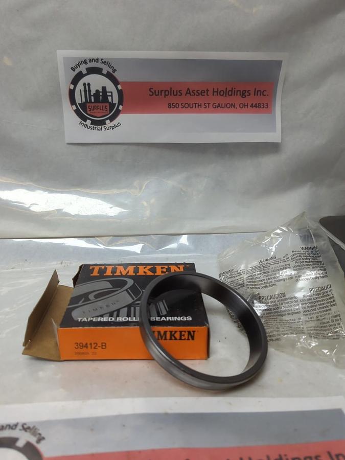 TIMKEN,39412-B,FLANGED ROLLER BEARING CUP NOS