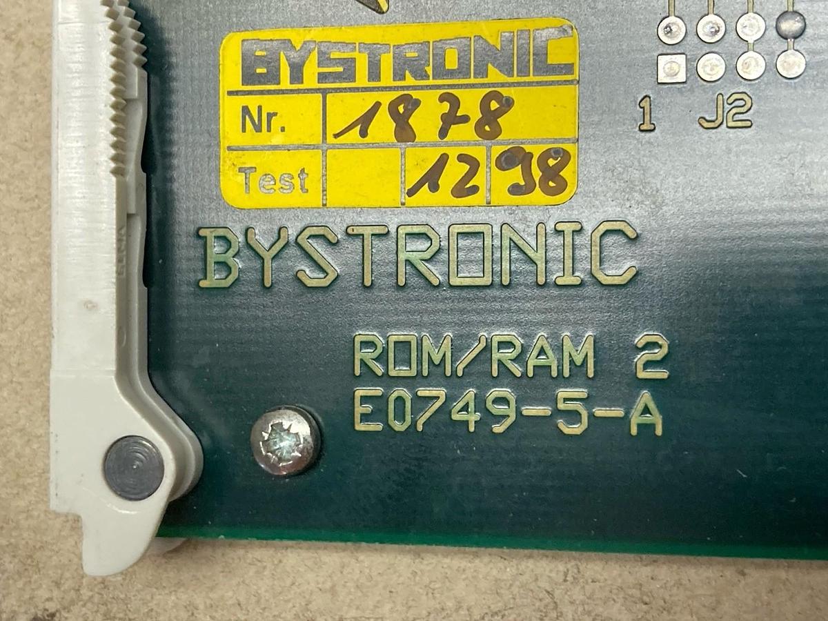 Used Bystronic,ROM/RAM 2 E0749-5-A,Circuit Board