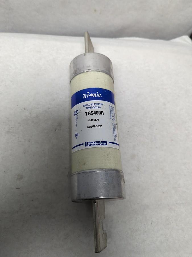 FERRAZ SHAWMUT,TRS400R,TRI-ONIC 400 AMP FUSE NOS