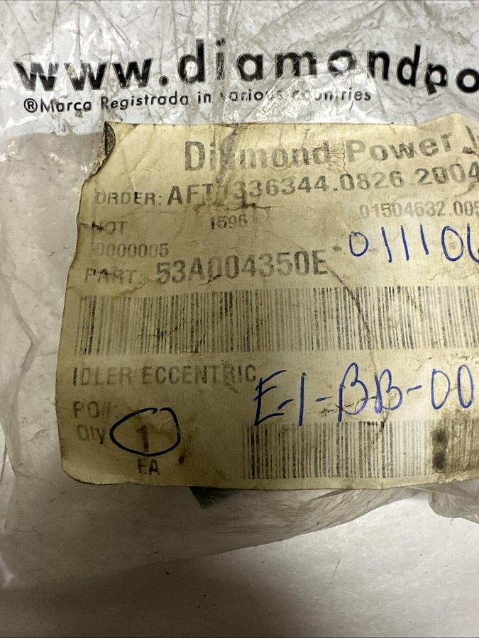 Used Diamond Power,53A004350E,Eccentric Idler