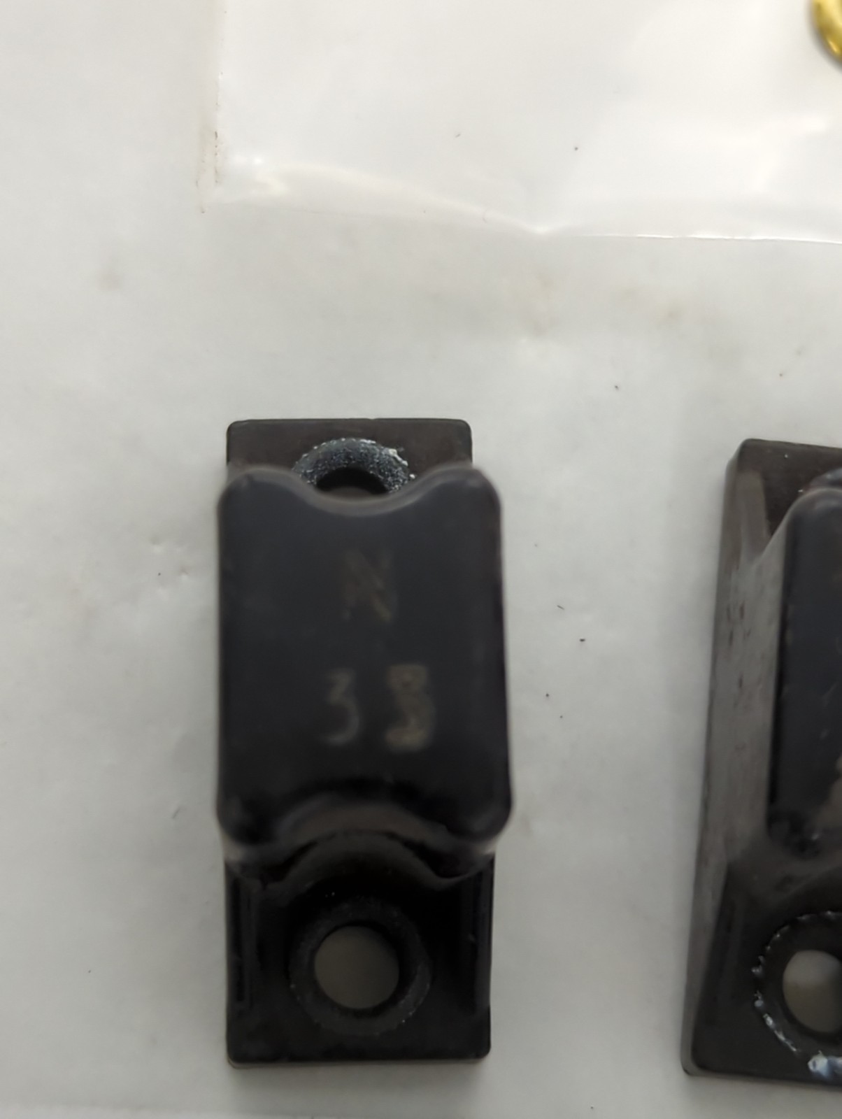Used ALLEN BRADLEY,N53,THERMAL OVERLOAD PROTECTION HEATER ELEMENT LOT OF 3 PRE-OWNED