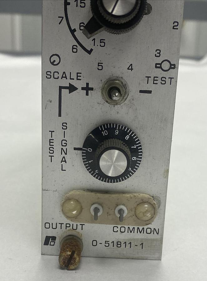 Used RELIANCE,0-51811-1,ANALOG VOLTMETER TESTER CARD