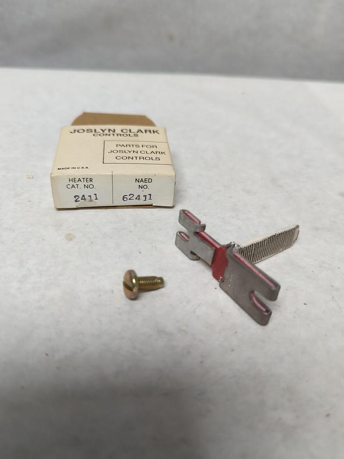 JOSLYN CLARK,2411,OVERLOAD RELAY HEATER NOS
