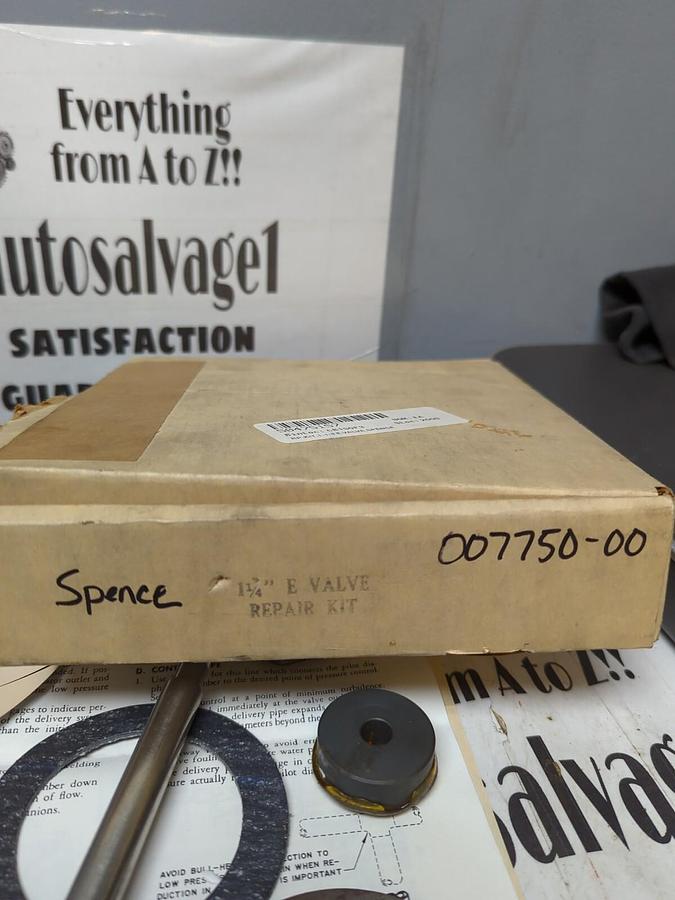 SPENCE,07750-00 1-1/4 E,REPAIR KIT NOS