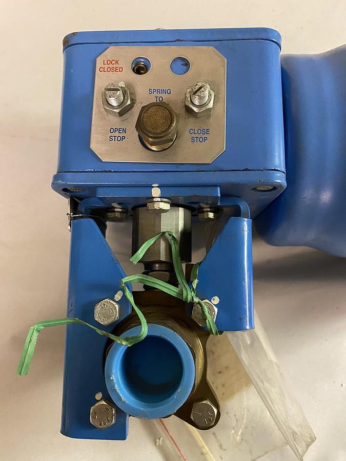 QUADRA POWER II JAMESBURY,QP1C,ACTUATOR 1 INCH BALL VALVE 600 WOG