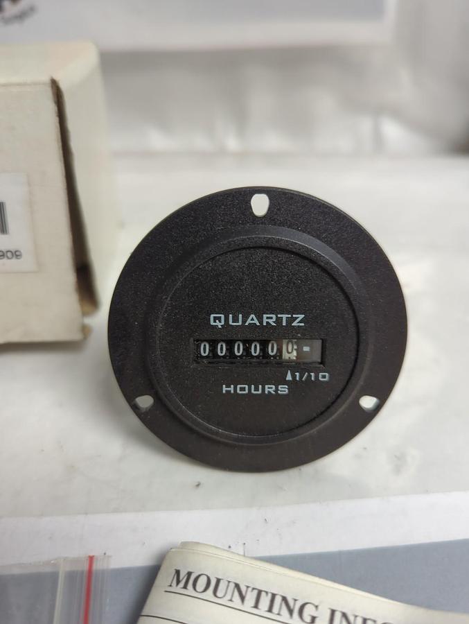 Used REDINGTON,722-0004,ELECTROMECHANICAL HOUR METER 90-264V 50/60HZ NOS