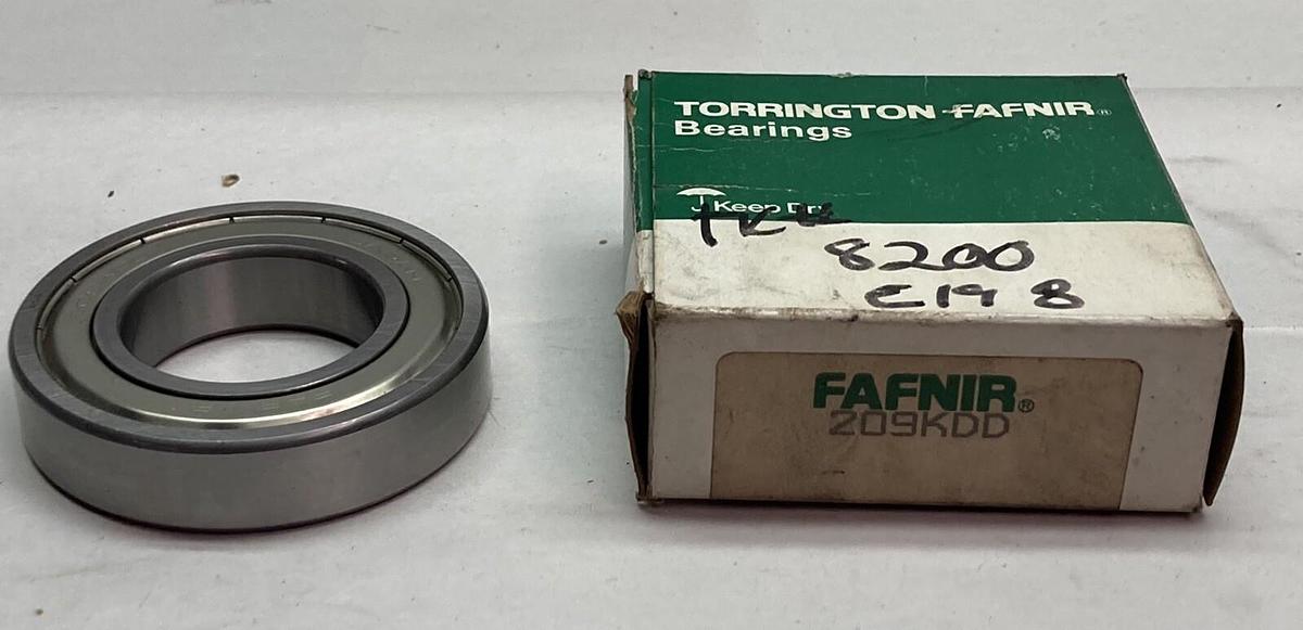 Used Fafnir,209KDD,Double Shielded Roller Bearing