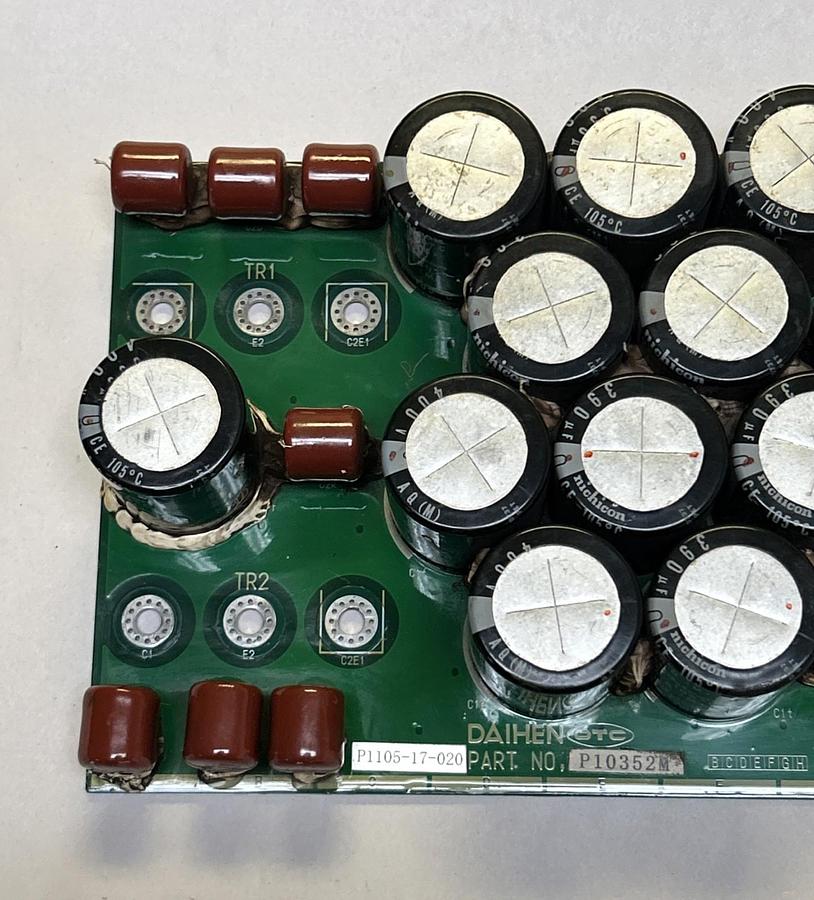 Used DAIHEN OTC,P10352M,DP400 WELDER CIRCUIT BOARD