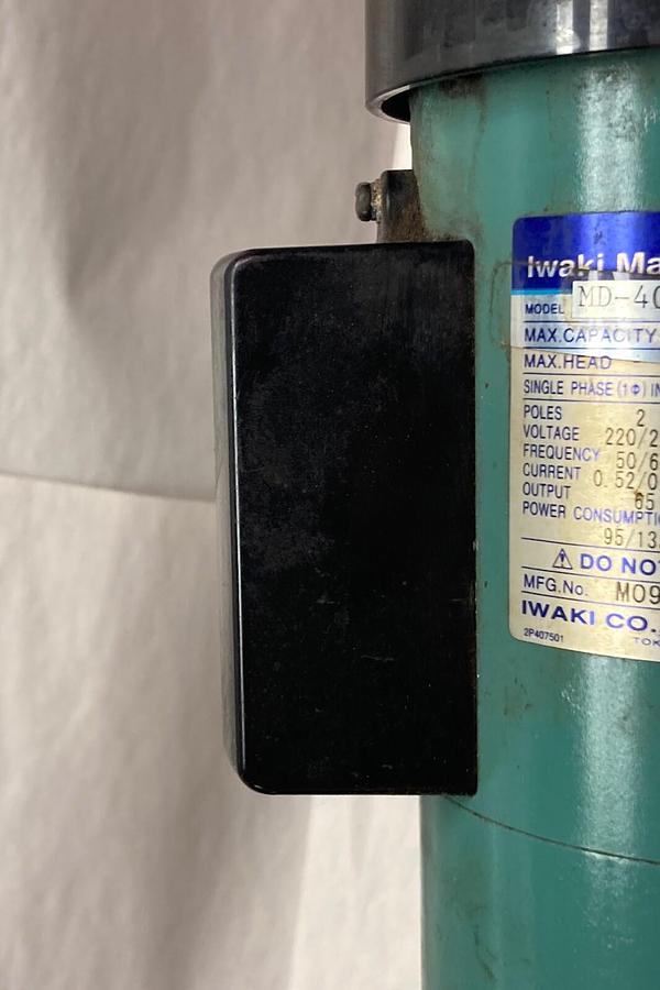 Used Iwaki,MD-40RXT-220,2-Pole Magnet Pump 220/240V