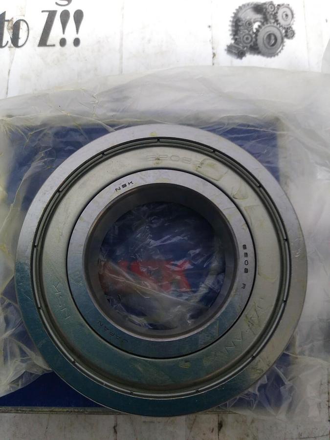 NSK,6208RZ-C3,DEEP GROOVE BALL BEARING SINGLE SHIELD NOS