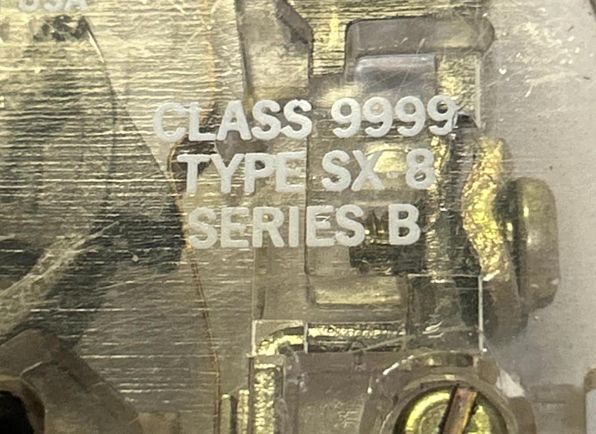 Used SQUARE D,9999SX-8,AUXILIARY CONTACT ELECTRICAL INTERLOCK