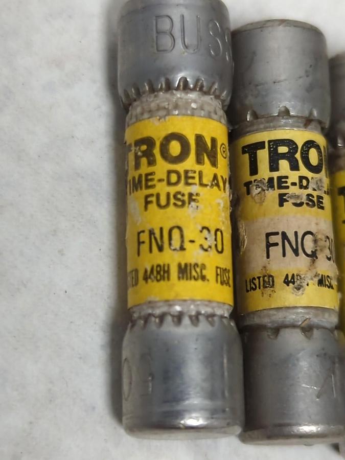 COOPER BUSSMANN,FNQ-30,TRON FUSE 30 AMP LOT OF 4