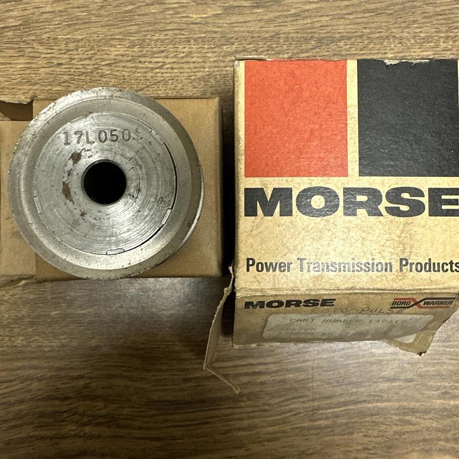 Morse,17L050,Timing Pulley Pilot Bore for 1/2" wide belt