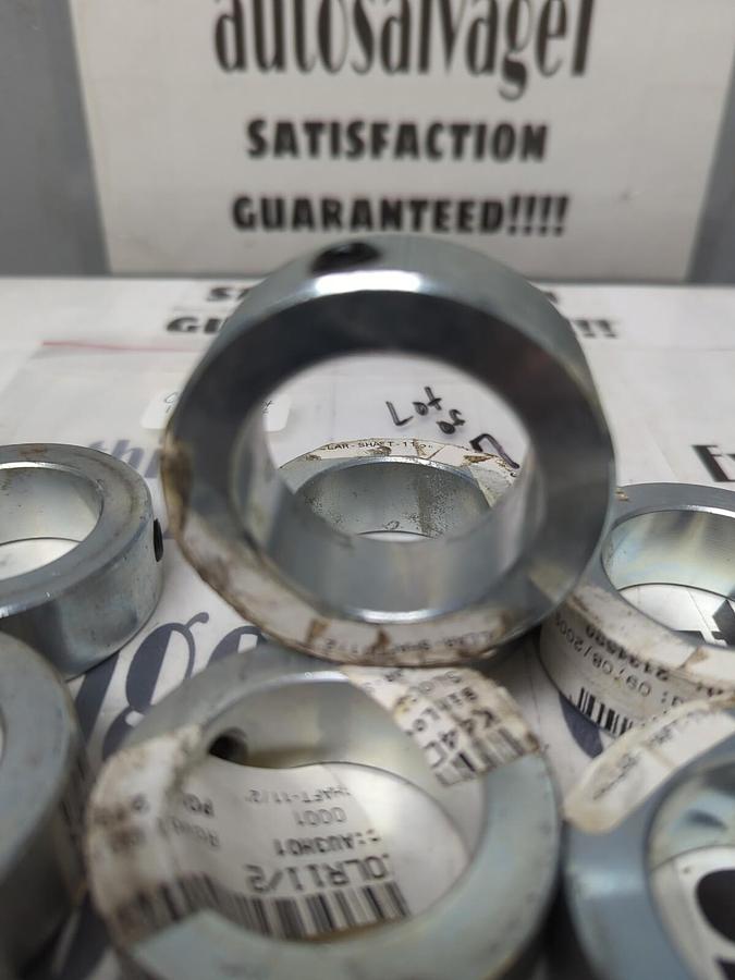 CLIMAX,1-1/2 INCH,BORE STEEL SET SCREW SHAFT COLLARS LOT OF 7 NOS