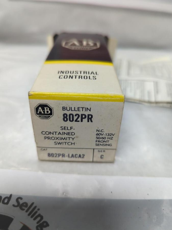 ALLEN BRADLEY,802PR-LACA2,SERIES C SELF CONTAINED PROXIMITY SWITCH NOS