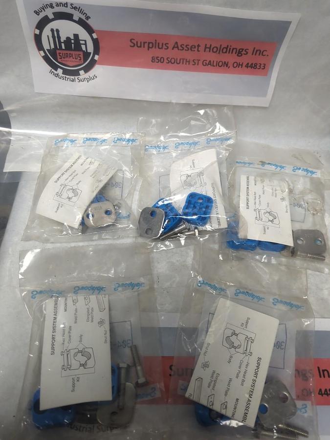 SWAGELOK,304-S1-PP-4T,SUPPORT KIT LOT OF 5 NOS