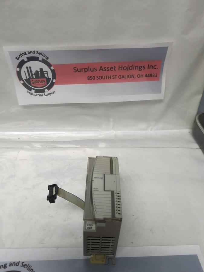 Used ALLEN BRADLEY,1762-OW8,ANALOG OUTPUT MODULE SER A REV A PRE-OWNED