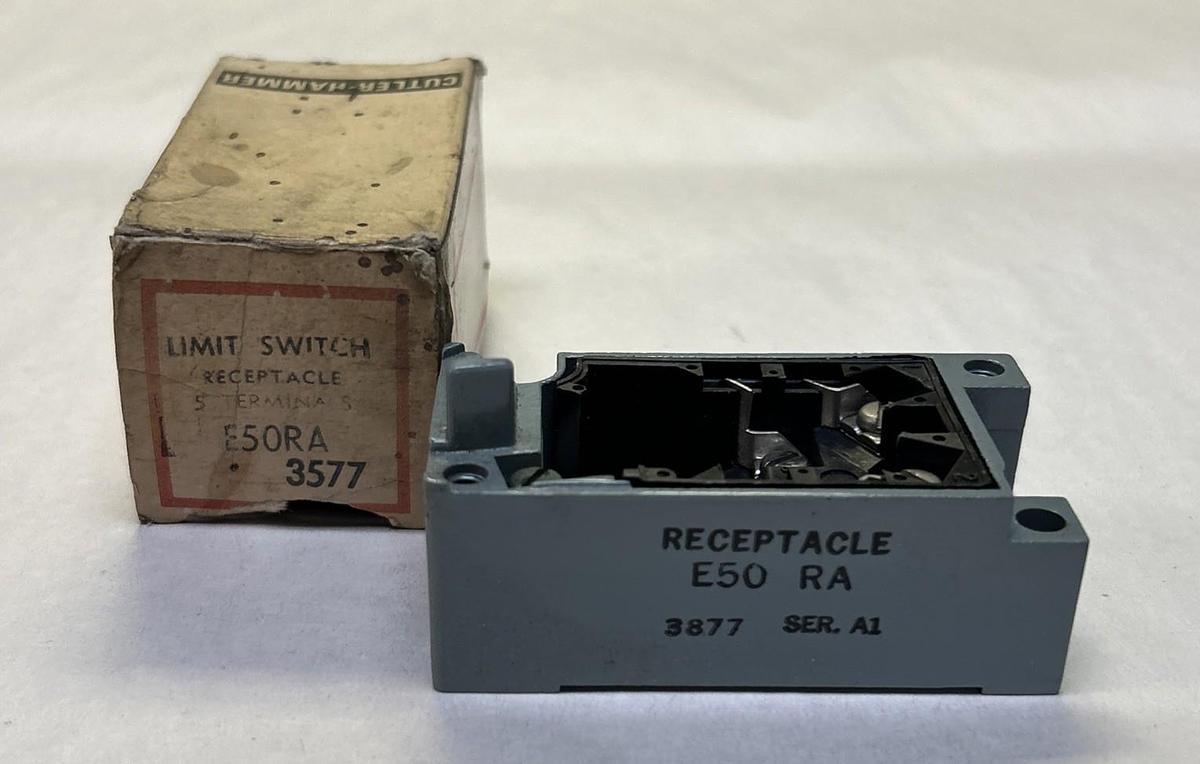 CUTLER-HAMMER,E50RA,LIMIT SWITCH RECEPTACLE NOS