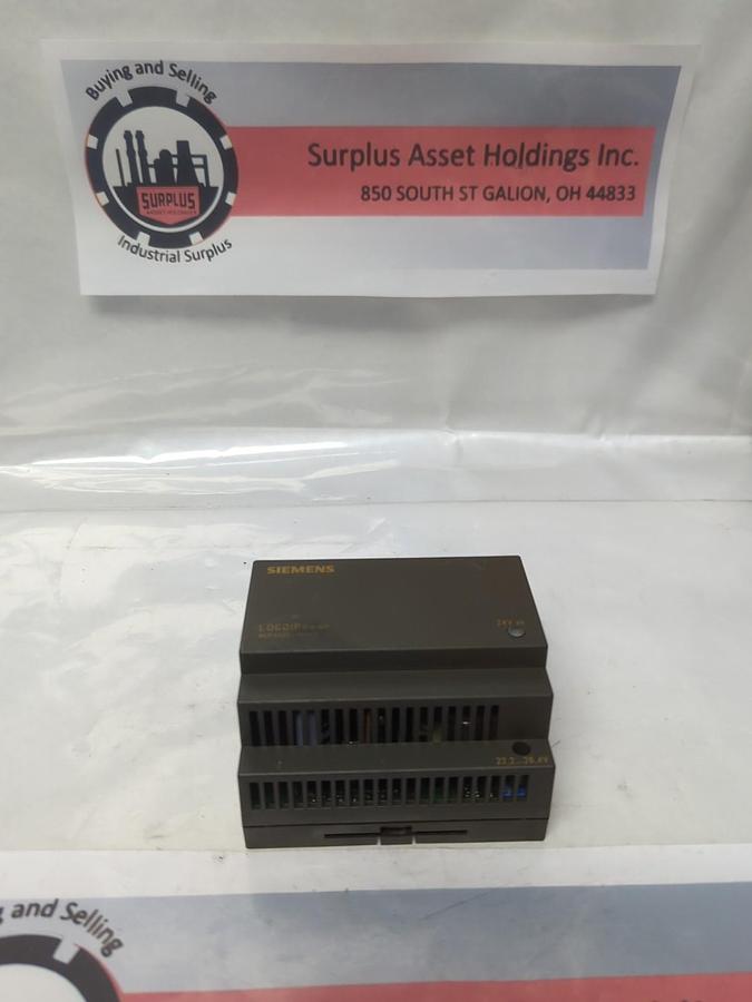 Used SIEMENS,6EP1332-1SH51,LOGO!POWER IN:AC 100-240V/OUT:DC 24V/4A POWER SUPPLY