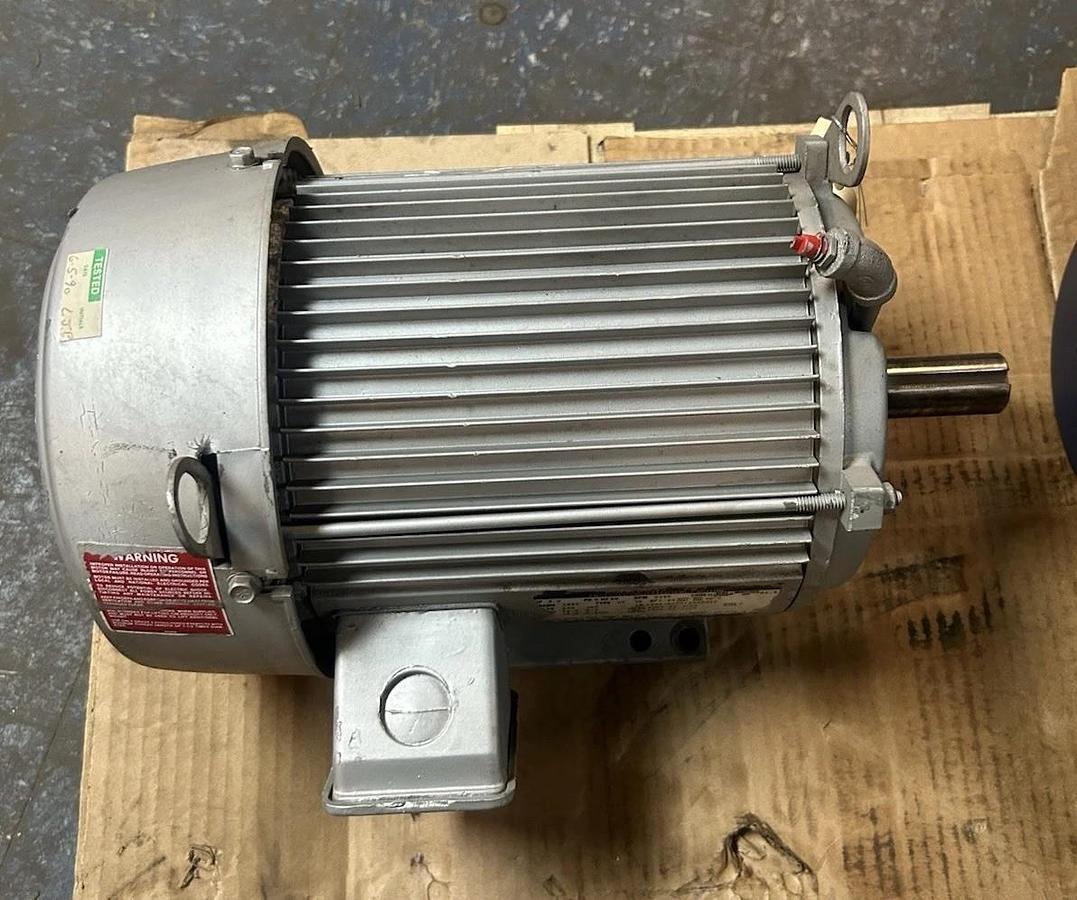 Used US MOTORS,A904/R07R125R031F,MOTOR 5HP 230/460V 3495RPM 3PH 184T FRAME