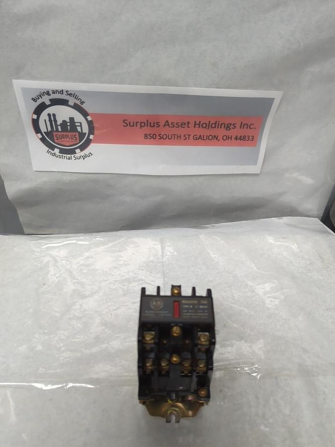 Used ALLEN BRADLEY,700-N600A1,SERIES B CONTROL RELAY PRE-OWNED