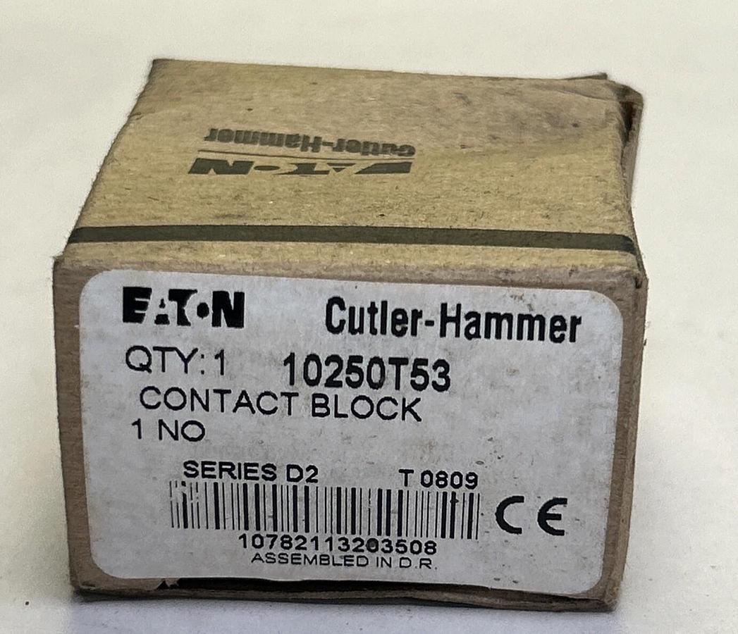 Used EATON CUTLER-HAMMER,10250T53,CONTACT BLOCK NEW