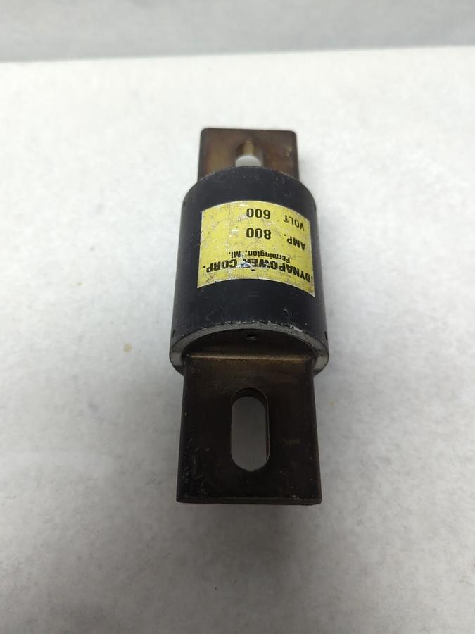 DYNAPOWER CORP.,800 AMP,FUSE 600 V NOS
