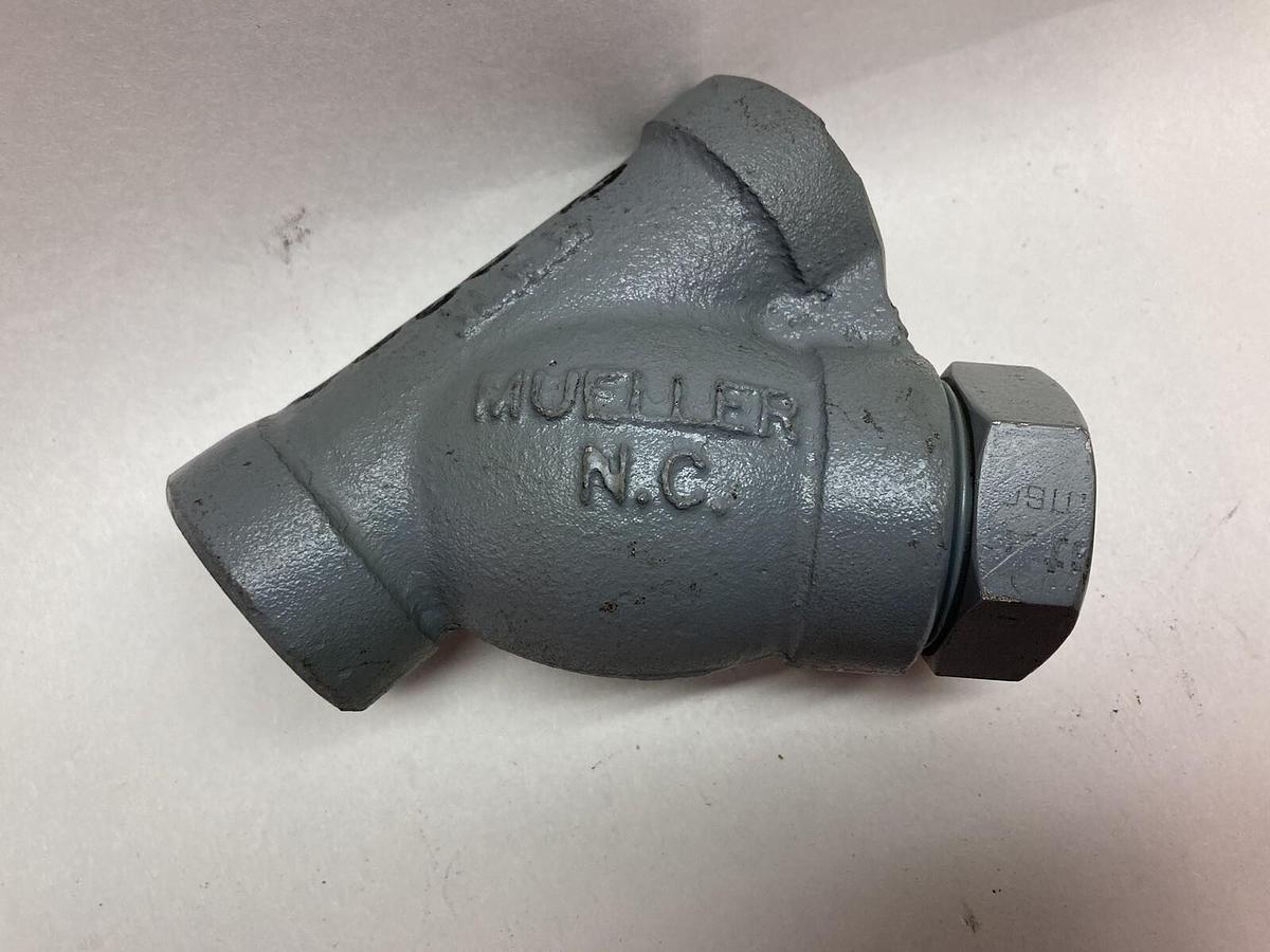 Used Mueller,1811M 924M, 1/2 Inch Y Pipe Strainer