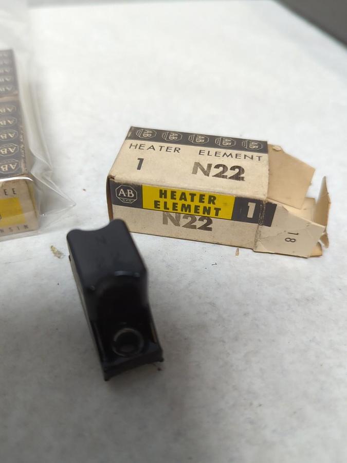 ALLEN BRADLEY,N22,THERMAL OVERLOAD HEATER ELEMENT LOT OF 10 NOS